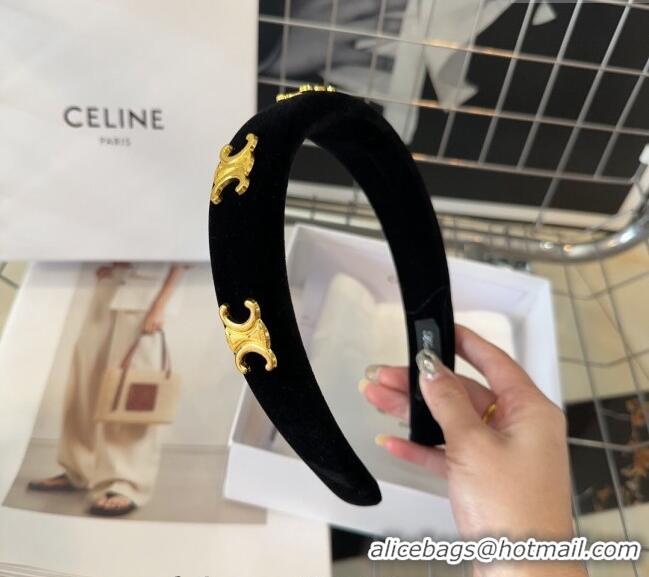 Buy Famous Brand Celine Black Headband CH03302 2024