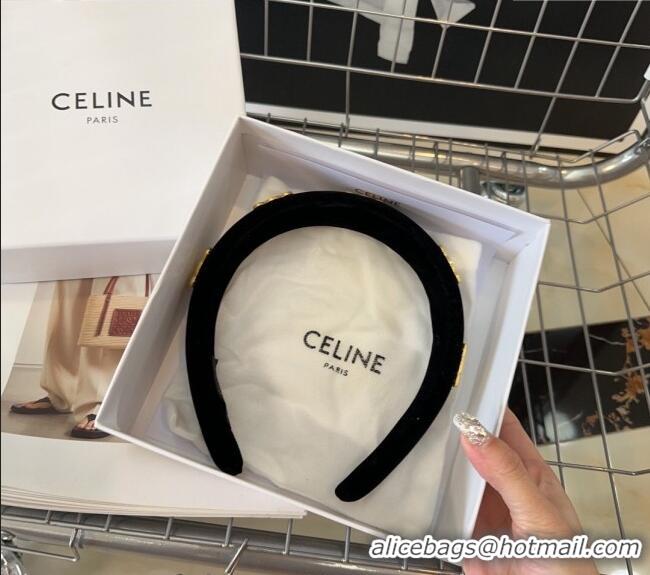 Buy Famous Brand Celine Black Headband CH03302 2024