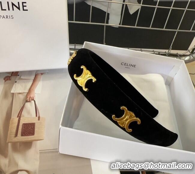 Buy Famous Brand Celine Black Headband CH03302 2024