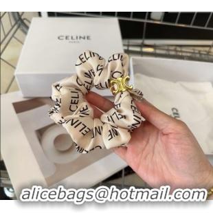 Luxury Cheap Celine Hair Ring CH03302 White 2024