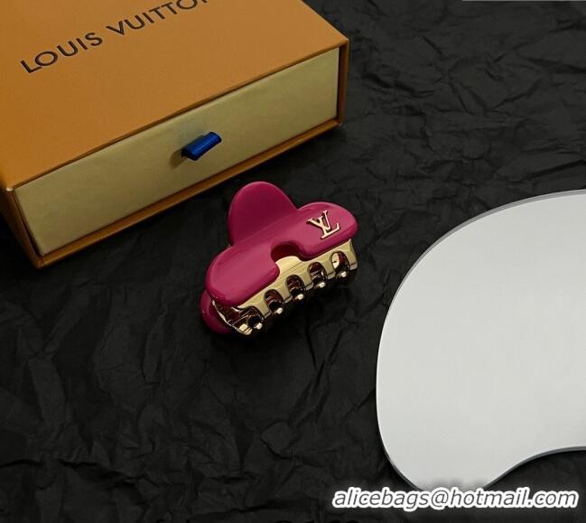 Buy New Cheap Louis Vuitton Hair Clip 0409 Pink 2024