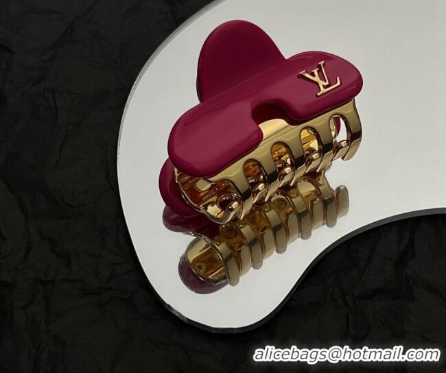 Buy New Cheap Louis Vuitton Hair Clip 0409 Pink 2024