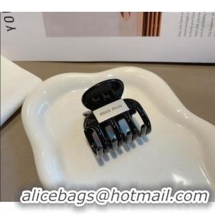 Reasonable Price Miu Miu Hair Clip CH033051 Black 2024