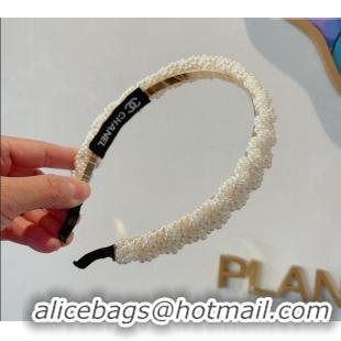 Big Discount Chanel Pearls Headband CH033069 2024