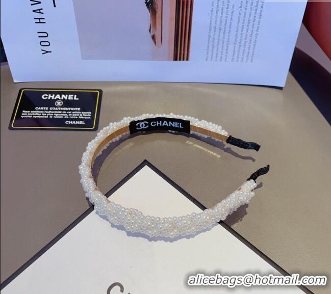 Big Discount Chanel Pearls Headband CH033069 2024
