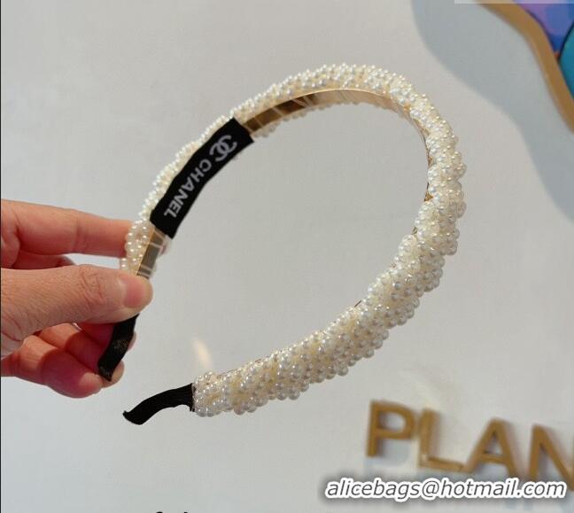 Big Discount Chanel Pearls Headband CH033069 2024
