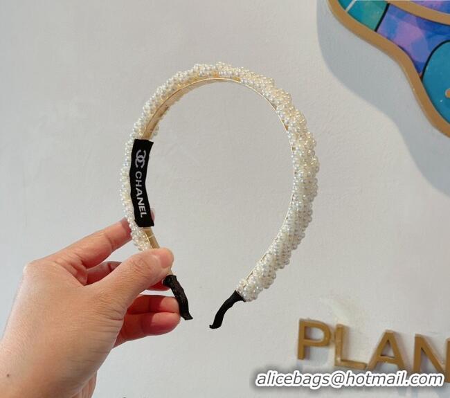 Big Discount Chanel Pearls Headband CH033069 2024
