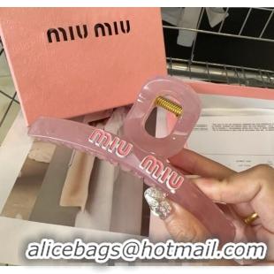 Top Quality Miu Miu Hair Clip 0513 Pink 2024