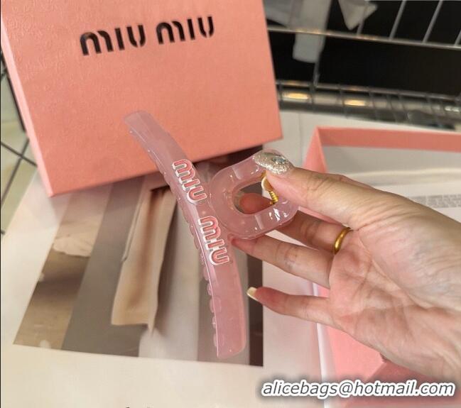 Top Quality Miu Miu Hair Clip 0513 Pink 2024