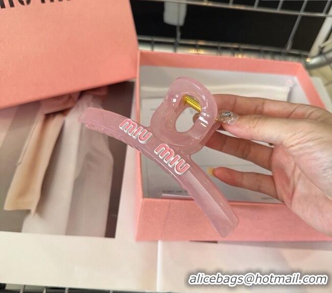 Top Quality Miu Miu Hair Clip 0513 Pink 2024