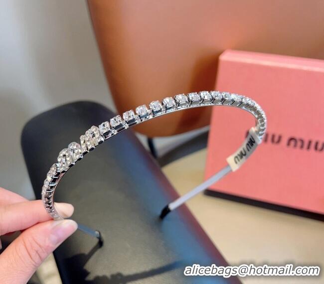 Best Quality Miu Miu Headband with Strass M0513 2024