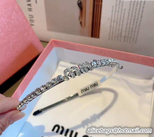 Best Quality Miu Miu Headband with Strass M0513 2024