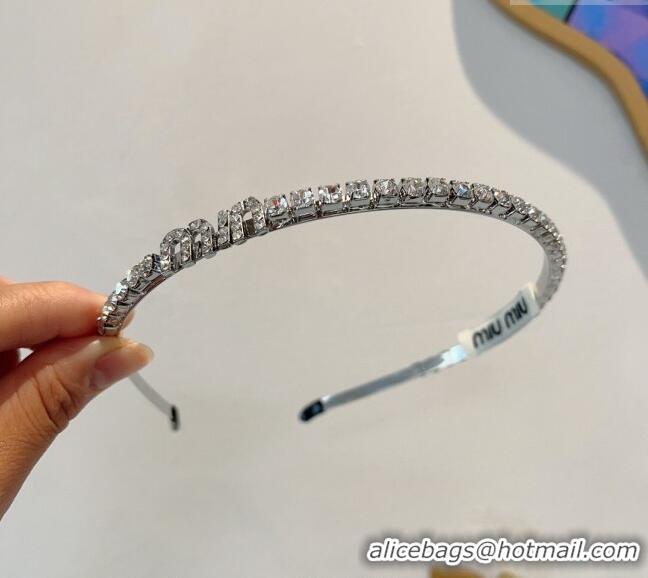 Best Quality Miu Miu Headband with Strass M0513 2024