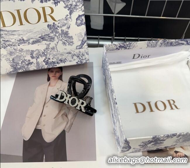 Super Quality Dior Hair Clip with Strass DIOR 0514 Black 2024