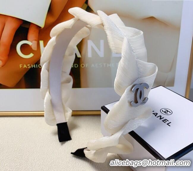 Luxury Discount Chanel Headband 0821 White 2024