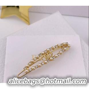 Super Quality Dior Petit CD Treasure Hair Clip D0709 2024