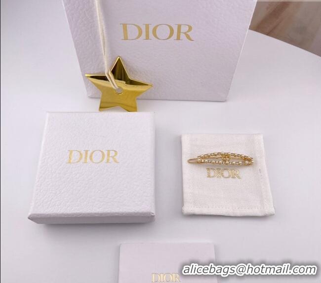 Super Quality Dior Petit CD Treasure Hair Clip D0709 2024
