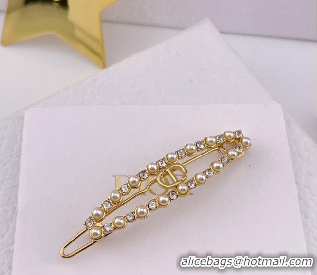 Super Quality Dior Petit CD Treasure Hair Clip D0709 2024