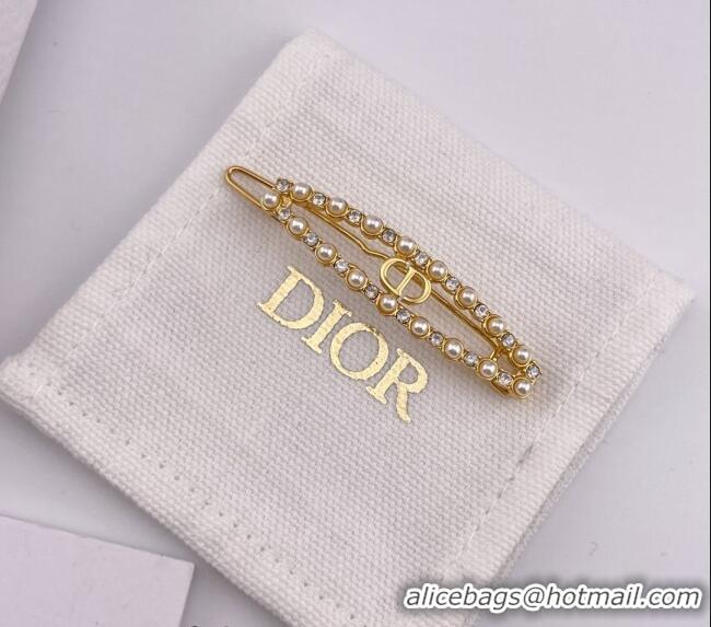 Super Quality Dior Petit CD Treasure Hair Clip D0709 2024