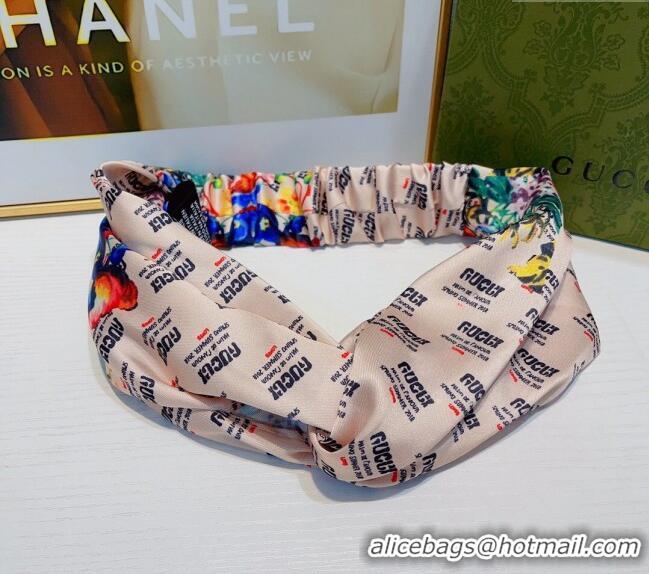 Market Sells Discount Gucci Headband 0709 Beige 2024