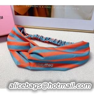 Buy Inexpensive Miu Miu Headband 0709 Green/Orange 2024