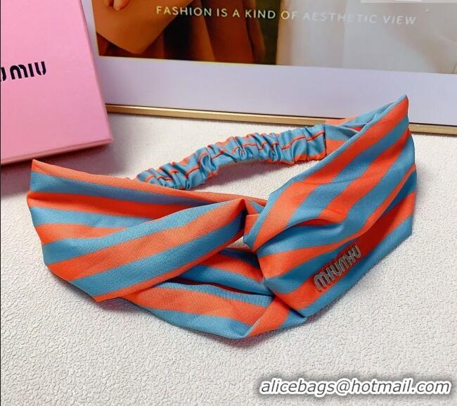 Buy Inexpensive Miu Miu Headband 0709 Green/Orange 2024