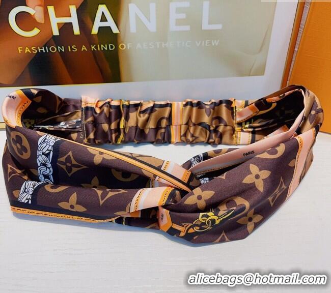 Low Cost Louis Vuitton Headband 070901 Brown 2024