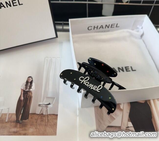 Buy Discount Design Chanel Hair Clip 0709 Black 2024