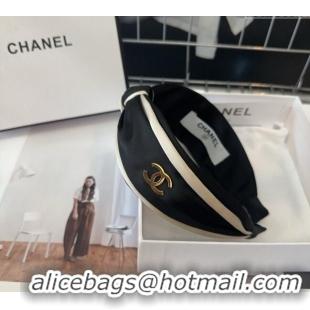 Buy Cheapest Chanel Hair Headband 072902 Black 2024