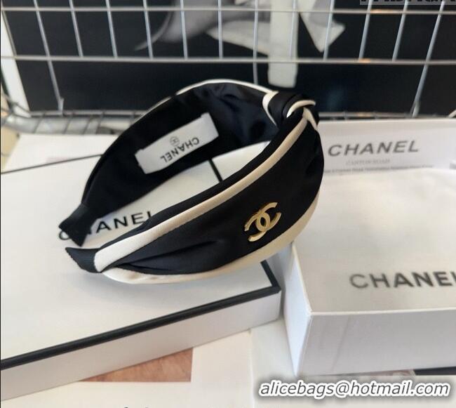 Buy Cheapest Chanel Hair Headband 072902 Black 2024