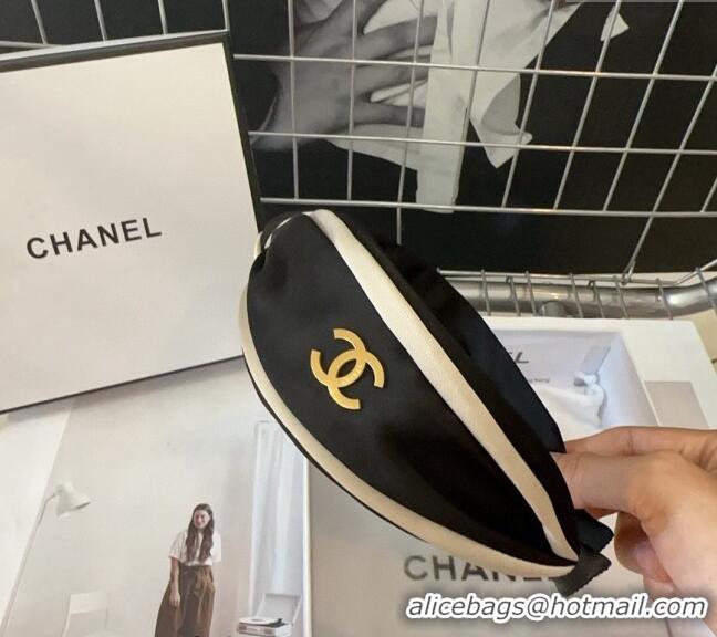 Buy Cheapest Chanel Hair Headband 072902 Black 2024