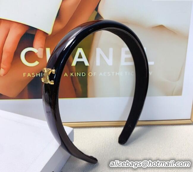 Famous Brand Celine Headband 082011 Black 2024