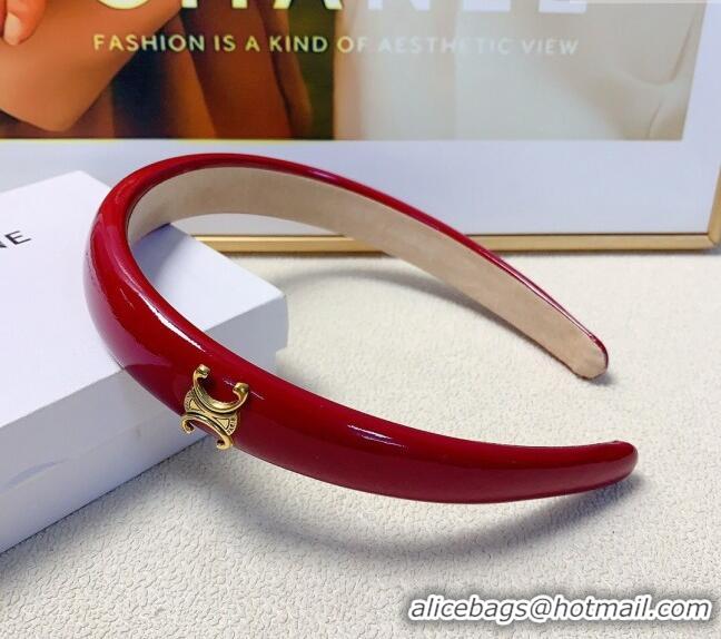 Top Quality Celine Headband 082011 Red 2024