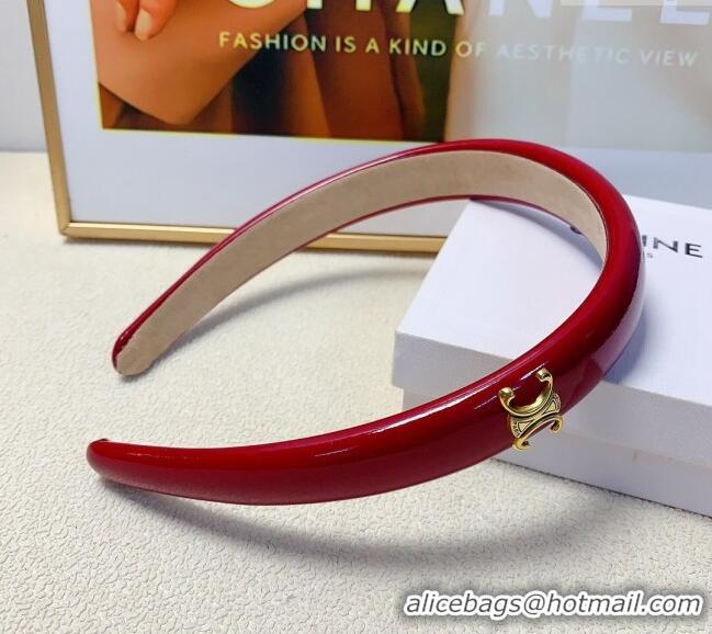 Top Quality Celine Headband 082011 Red 2024