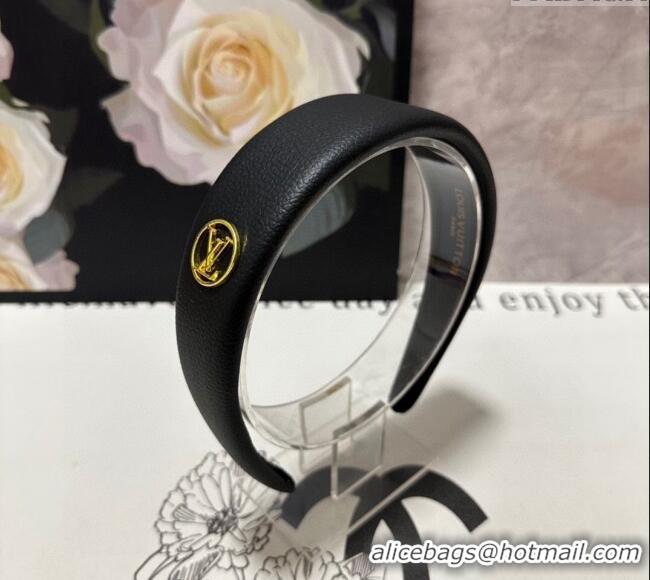 Buy Classic Louis Vuitton Headband 082005 Black 2024