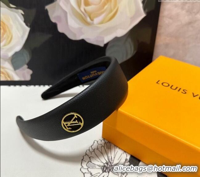 Buy Classic Louis Vuitton Headband 082005 Black 2024