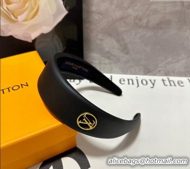 Buy Classic Louis Vuitton Headband 082005 Black 2024
