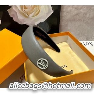 Famous Brand Louis Vuitton Headband 082005 Grey 2024