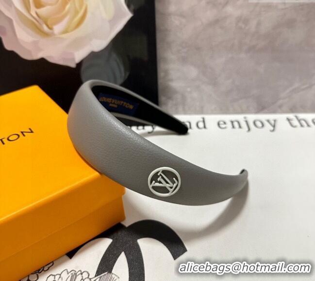 Famous Brand Louis Vuitton Headband 082005 Grey 2024
