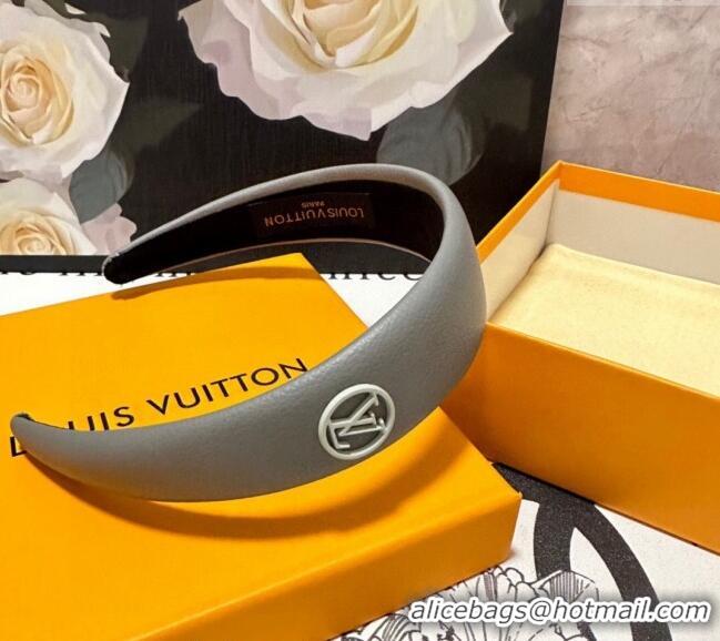 Famous Brand Louis Vuitton Headband 082005 Grey 2024