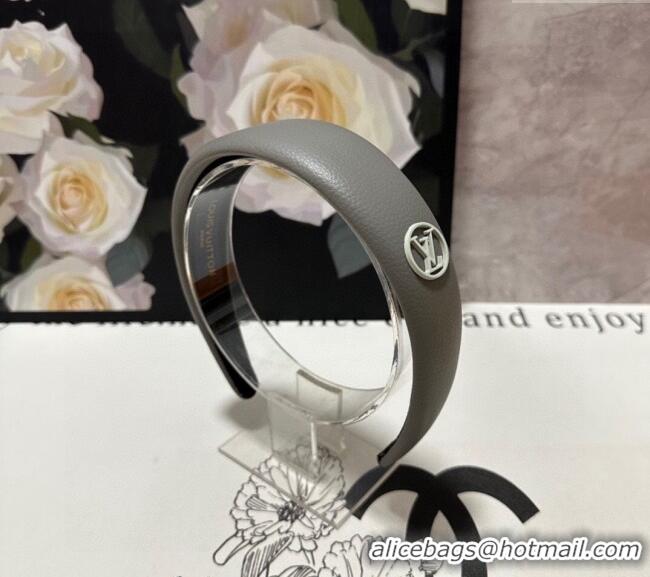 Famous Brand Louis Vuitton Headband 082005 Grey 2024