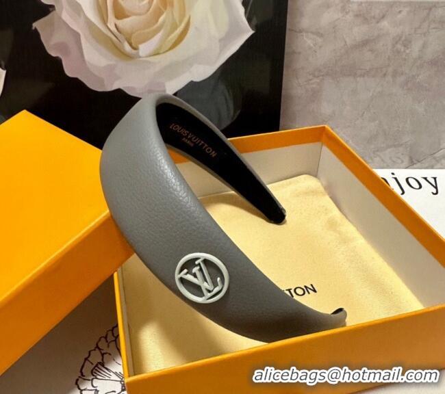 Famous Brand Louis Vuitton Headband 082005 Grey 2024
