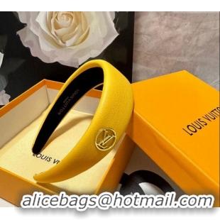 Best Price Louis Vuitton Headband 082005 Yellow 2024