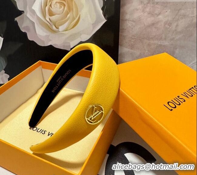 Best Price Louis Vuitton Headband 082005 Yellow 2024