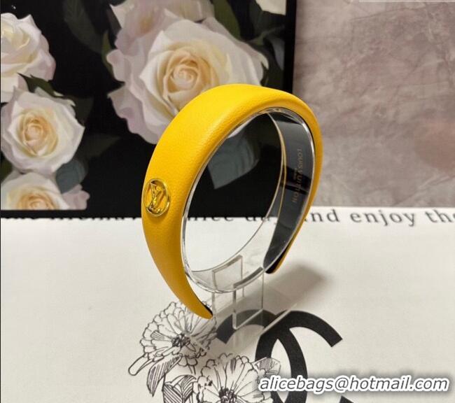 Best Price Louis Vuitton Headband 082005 Yellow 2024