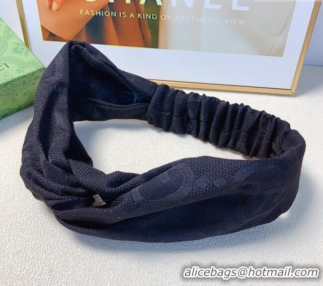 Unique Style Gucci Maxi GG Headband 0912 Black 2024