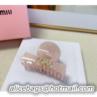 Buy Cheap Miu Miu Hair Clip with Pearls Logo MIU091201 Pink 2024