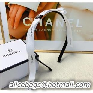 Cheap Design Chanel Bow Headband CH101040 White 2024