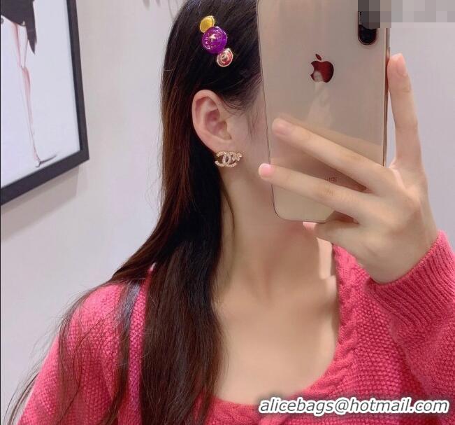 Grade Design Chanel Resin Buttons Hair Clip C1023 2024