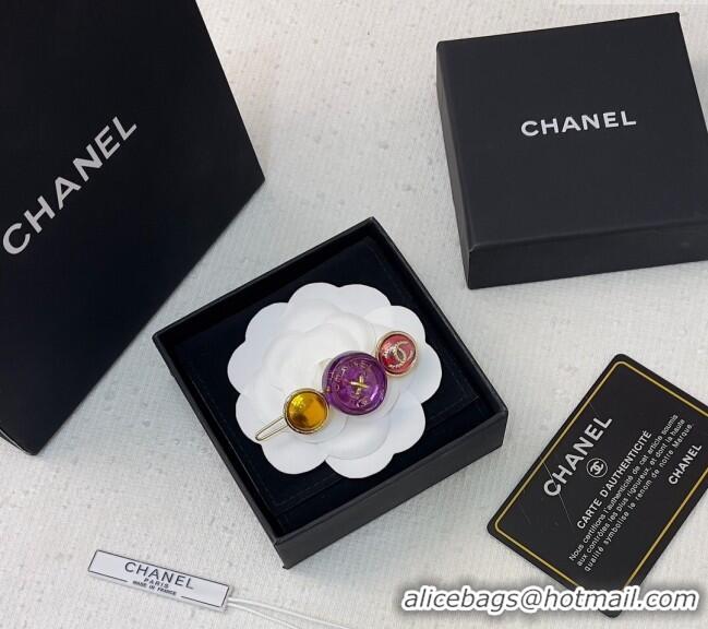 Grade Design Chanel Resin Buttons Hair Clip C1023 2024